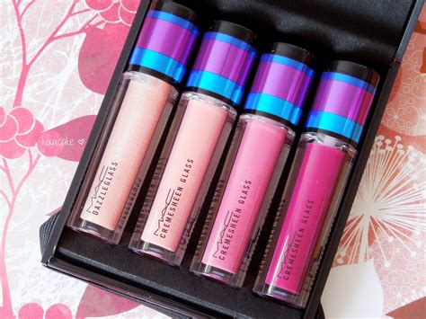 Kay Cake Beauty Mac Irresistibly Charming Lip Gloss Pink Set