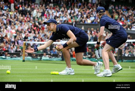 Ball Boys Bringing Out The New The Wimbledon Championships 20 The All