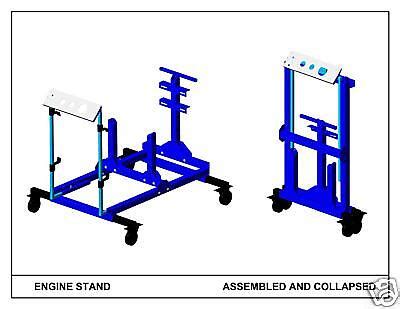 Ford engine test stand plans