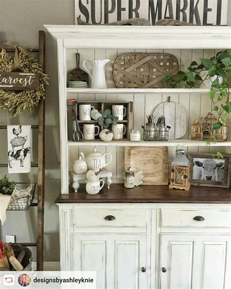 Kitchen Hutch Decor Ideas - kitchen