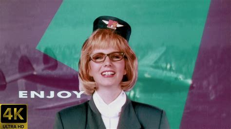 National Amusements Sarah The Stewardess Enjoy The Show 1988 4k