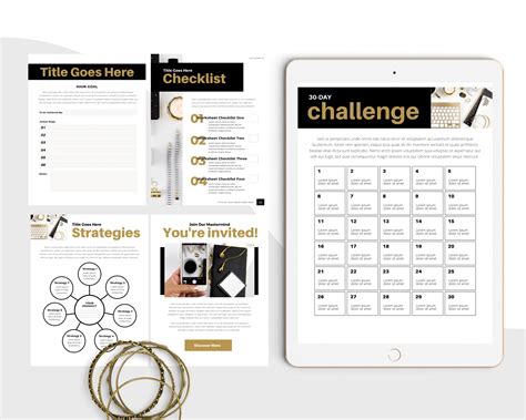 Business Workbook Template