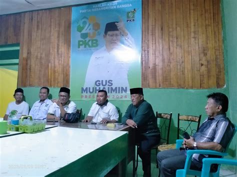 Target Rebut Kursi Dpr Ri Pkb Sulteng Jagokan Kaharudin