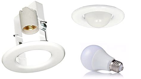 Spot Embutir Gesso E Para Lampada Bulbo Led C Elo