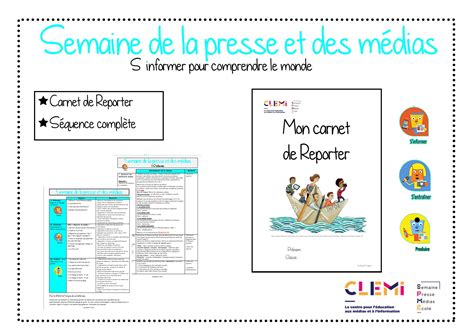 La Classe De Virginia Semaine De La Presse Et Des Médias