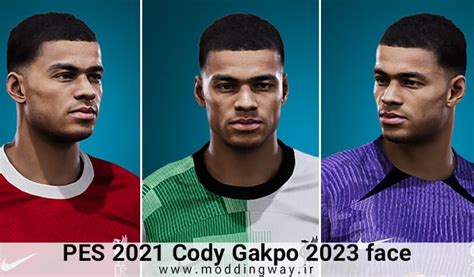 فیس Cody Gakpo برای Pes 2021 مودینگ وی