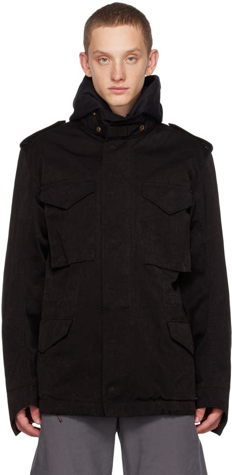 Ten C Black Field Jacket Ten C