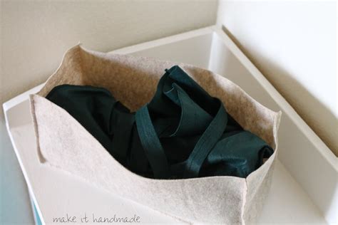 Make It Handmade Felt Baskets In Any Size Tutorial