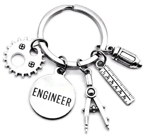 Buy Engineer Keychain Mechanical Engineer Design Engineering Graduation