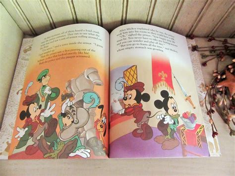 1990 Vintage The Prince And The Pauper Walt Disney Mickey Etsy