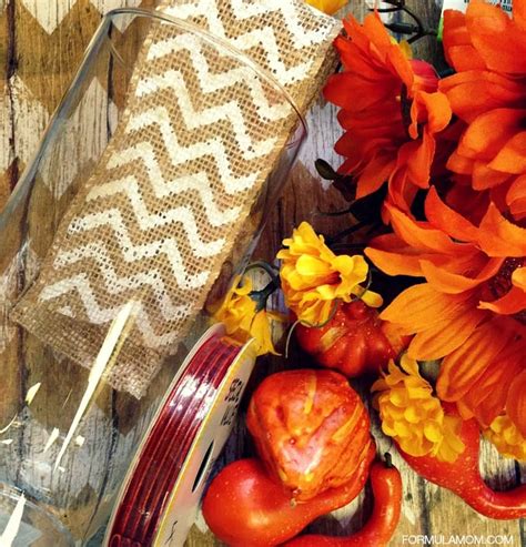 Dollar Tree Fall Decor: Fall Centerpiece #sponsored #crafts