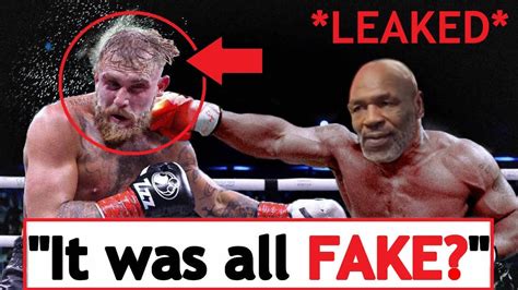 Mike Tyson Knocks Out Jake Paul Sparring Footage Jake Admits He Can