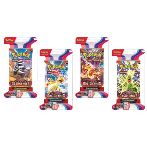 Booster Blister Flammes Obsidiennes Pokémon