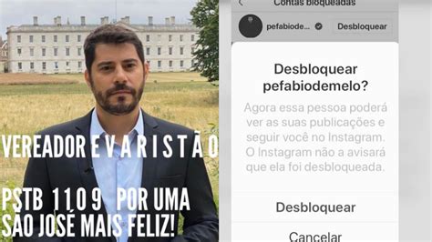 Evaristo Costa bloqueia padre Fábio de Melo no Instagram entenda