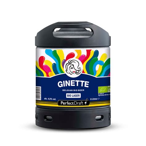 Biere Blonde Ginette Lager Belgique