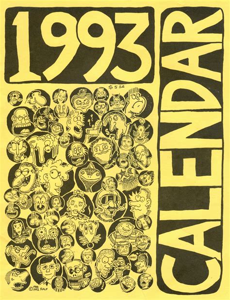 THE AARDVARK FARMS: Calendar 1993