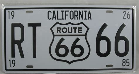 Plaque Deco Route 66 California Us Collector95 Collector95