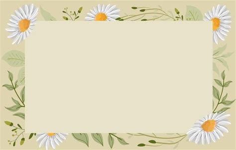 Premium Vector Daisy Vintage Background In Flower Background