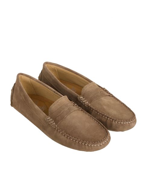 Mocasines Mujer Camel Tacos Goma Pera Limonera