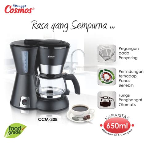 Cosmos Ccm Coffee Maker Liter