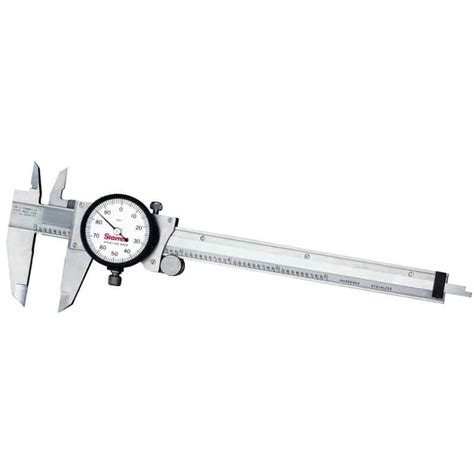 120A 6 Starrett Dial Caliper Stainless Steel 001 Graduations In