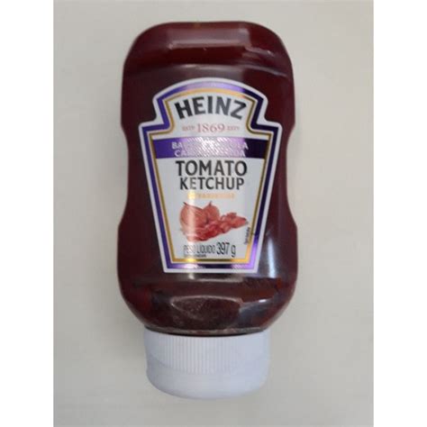 Tomato Ketchup Heinz Bacon Cebola Caramelizada G Shopee Brasil