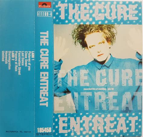 The Cure Entreat 1990 Cassette Discogs