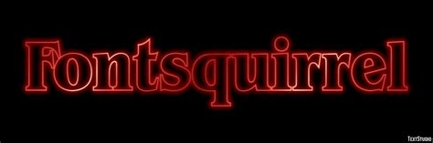 Fontsquirrel Text Effect and Logo Design Font