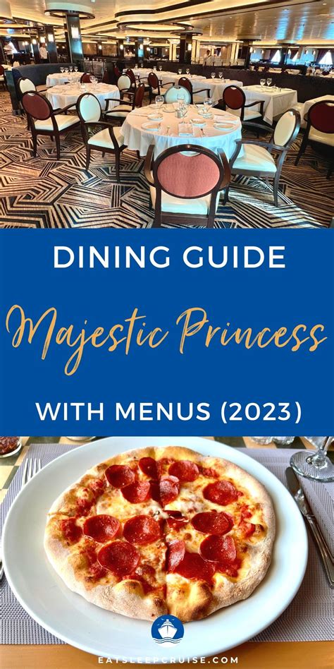 Majestic Princess Restaurant Menus And Dining Guide 2023 1