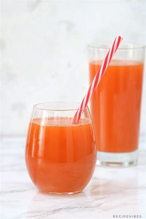 Easy Carrot Juice Recipe How To Make Carrot Juice Recipe Vibes