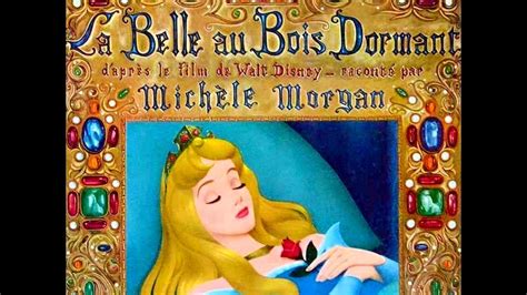 La Belle au Bois dormant Livre Disque raconté par Michèle Morgan