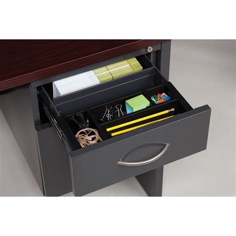 Lorell Fortress Modular Series Right Pedestal Desk Current Office