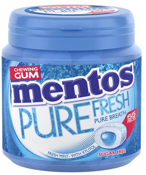 Mentos Gum Pure Fresh Fresh Mint Pot Mentos België
