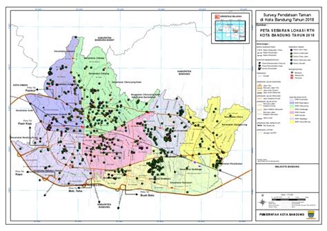 Peta Sebaran Rth Kota Bandung A3 Pdf