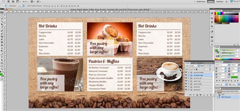 Coffee Shop Menu Board PSD Template | Eclipse Digital Media