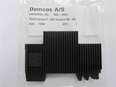 Damcos Pd Spi Triple Speed P Net Interface Part No