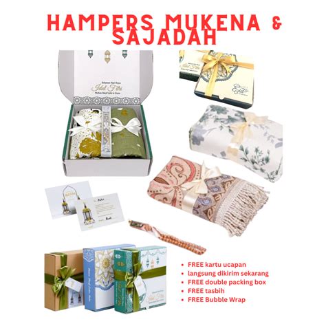 Jual Hampers Mukena Dan Sajadah Hampers Lebaran Kado Nikahan Kado