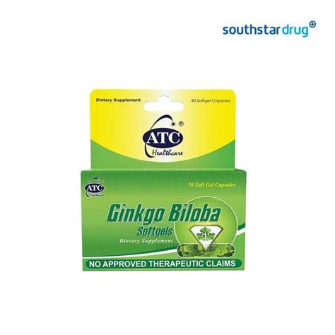 ATC Gingko Biloba 400 Mg Softgel 30s Lazada PH