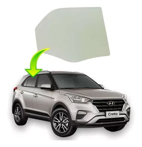 Vidro Porta Traseira Direita Hyundai Creta 2019 2020 Parcelamento Sem