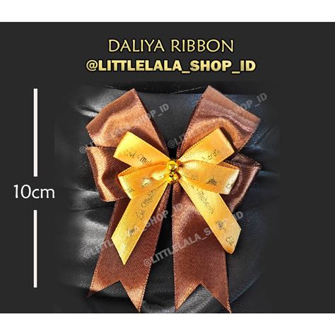 Jual Pita Natal Pita Bowtie Pita Parcel Natal Pita Hiasan Hampers Imlek