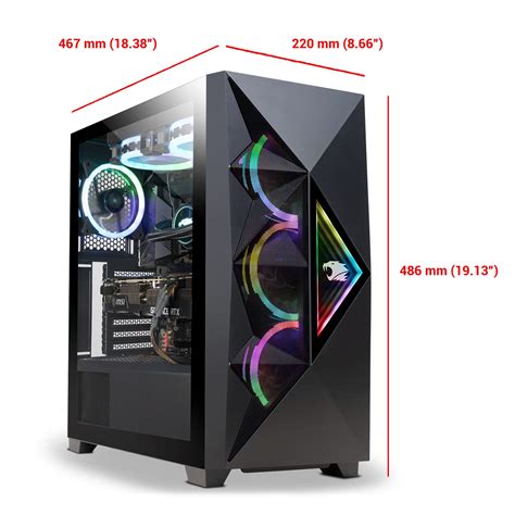 Ibuypower Pro Gaming Pc Computer Desktop Stealth 263i B0b6qm6db7