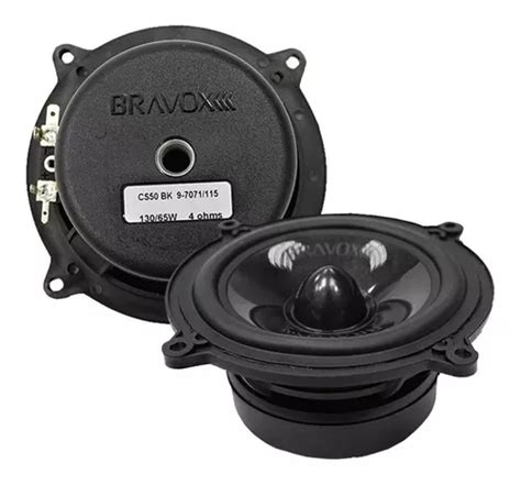 Kit Vias Som W Polegadas Cs Bk Original Bravox Forte