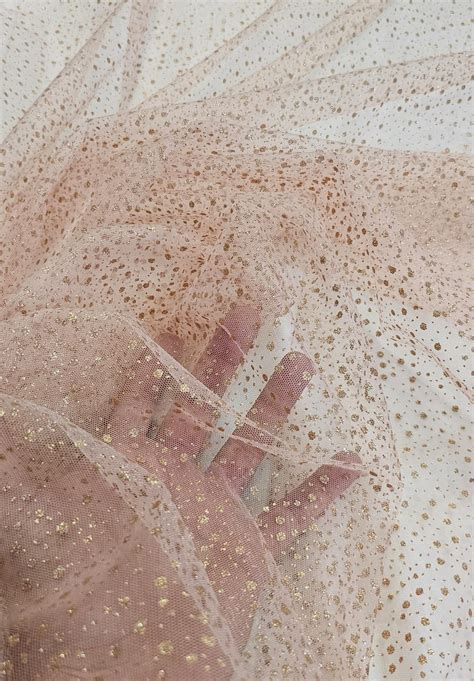 Tule Explosão Glitter Nude Só Tecidos Todo site em x sem Juros