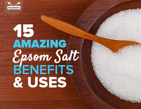 15 Amazing Epsom Salt Benefits Uses Artofit