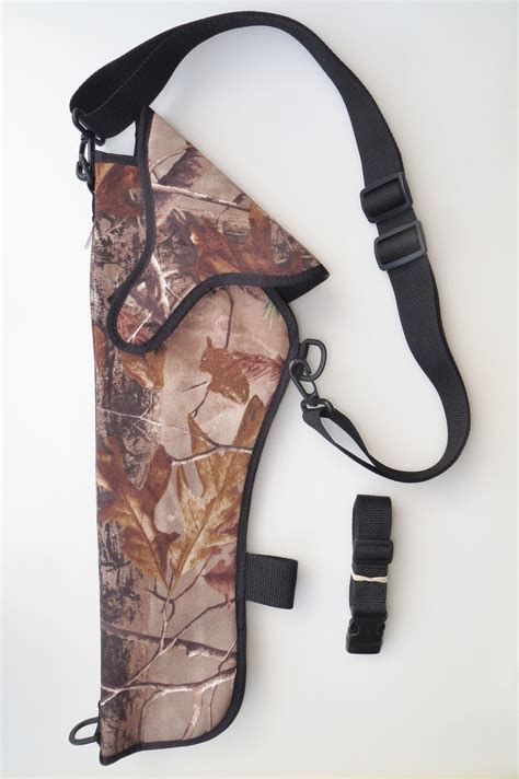 Scoped Shoulder Holster For Cva Optima 50 Cal 14 Barrel Holsters