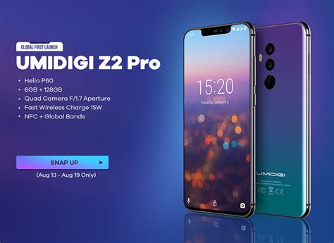 Llega El Umidigi Z Pro Con Gb En Ram En Rom Cuatro C Maras Y