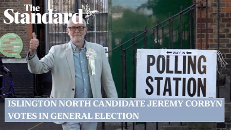 General Election 2024 Islington North Candidate Jeremy Corbyn Casts