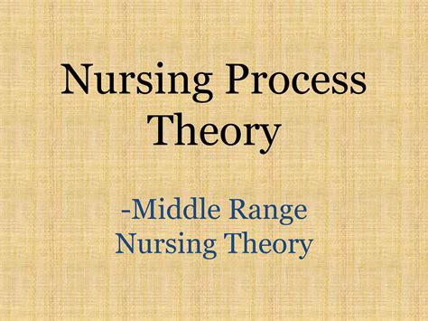 Ida Jean Orlandos Nursing Process Theory Ppt