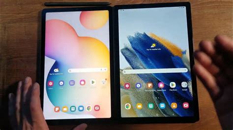 2022 Samsung Tab S6 Lite Vs Samsung Tab A8 Real World Test Youtube