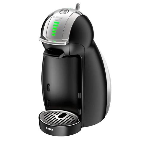 Cafeteira Expresso Dolce Gusto Gênio 2 Preta Arno Cafeteiras